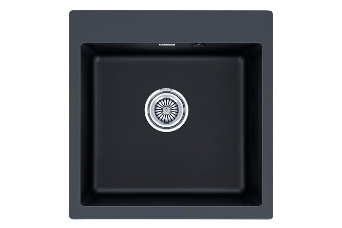 Изображение товара Врезная мойка PAULMARK Kante PM105152-AN 51х52х20 см из кварцевого композита