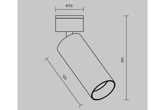 Фото 11 Светильник потолочный LED Ceiling & Wall Focus 5.2x16x5.2 см, LED Фото 11 Светильник потолочный LED Ceiling & Wall Focus 5.2x16x5.2 см, LED