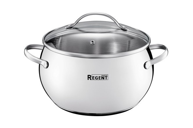 Изображение товара Кастрюля с крышкой REGENT Inox Apple 2.7 л