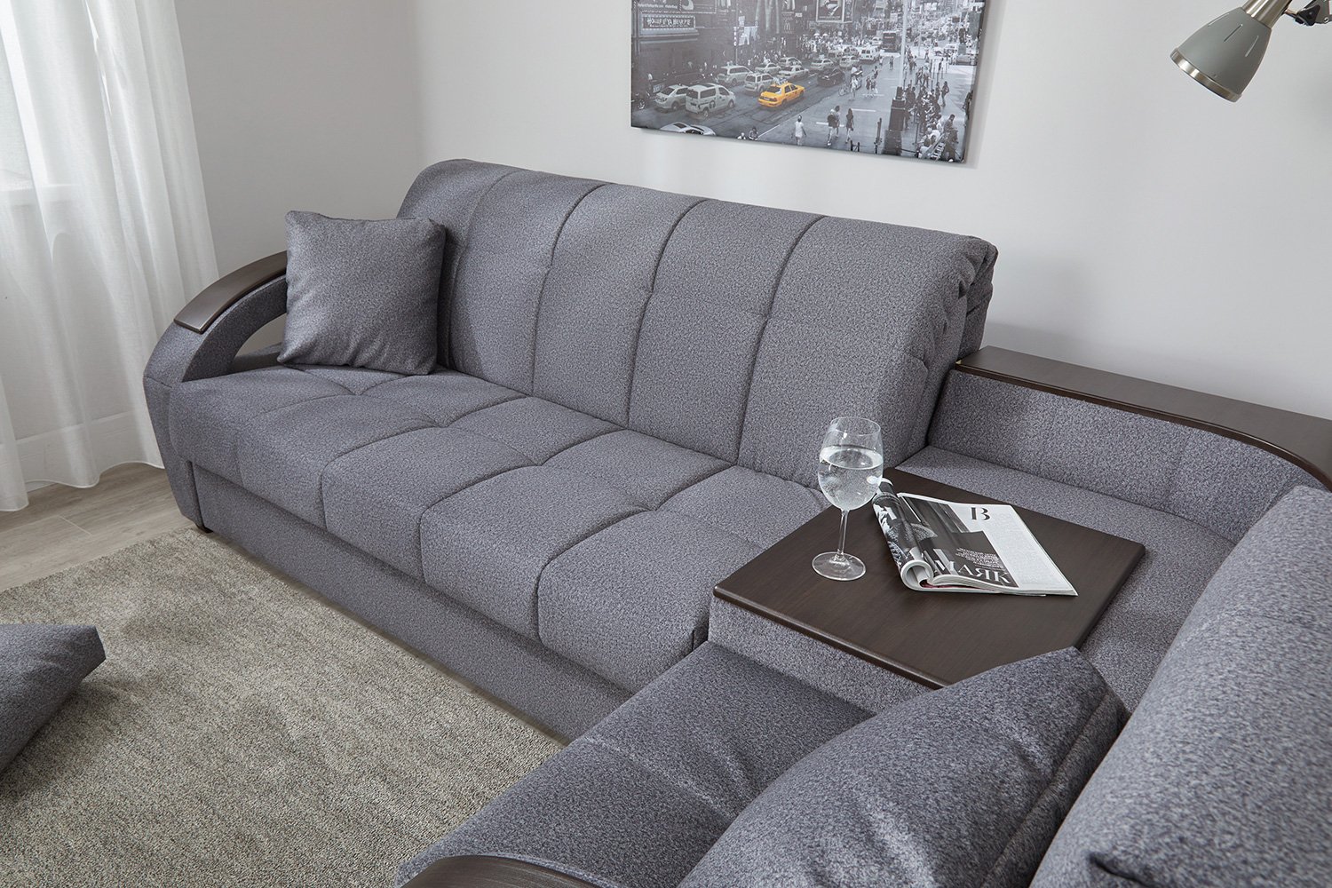 Угловой диван-кровать DREAMART Монреаль