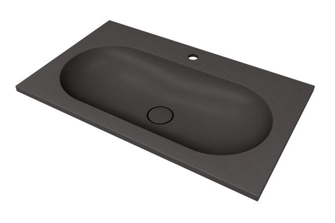 Изображение товара Раковина Гавана 800 накладная кварц 80х14,2х48 см