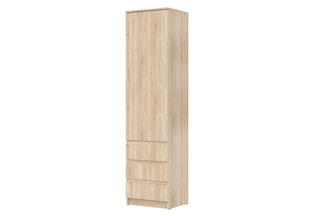 Изображение товара Шкаф-пенал Stern дуб Сонома 50,1х200,3х43,3 см современный дизайн