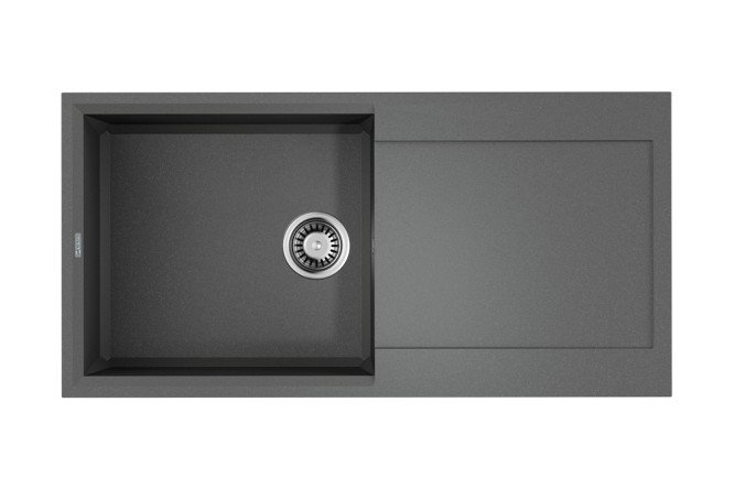 Изображение товара Мойка врезная с крылом OMOIKIRI Sakaime 100-GR 4993561 100х50х20 см