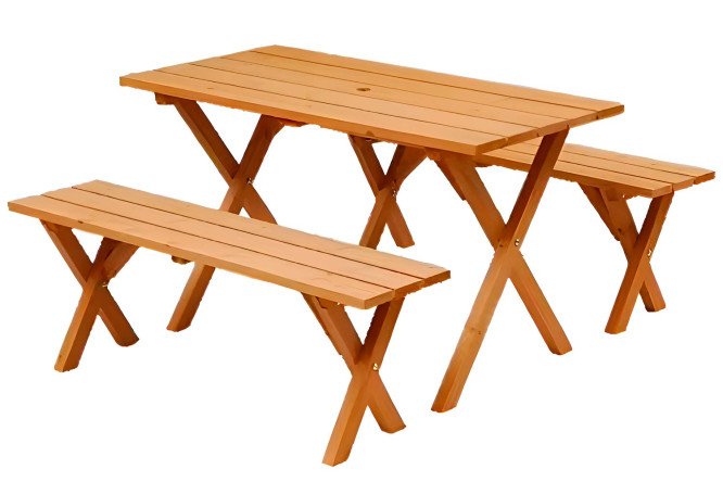 Изображение товара Комплект садовой мебели CS-120S цвет тик