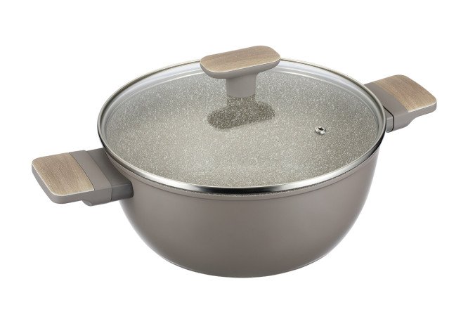 Изображение товара Кастрюля из нержавеющей стали REGENT Inox Latte 3.7 л для индукционных и газовых плит
