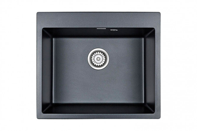 Изображение товара Врезная мойка PAULMARK Kante PM106052-BLM 60х52х20 см из кварцевого композита