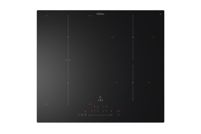 Индукционная панель независимая LEX Evi 641A I BL, чёрный 59 см