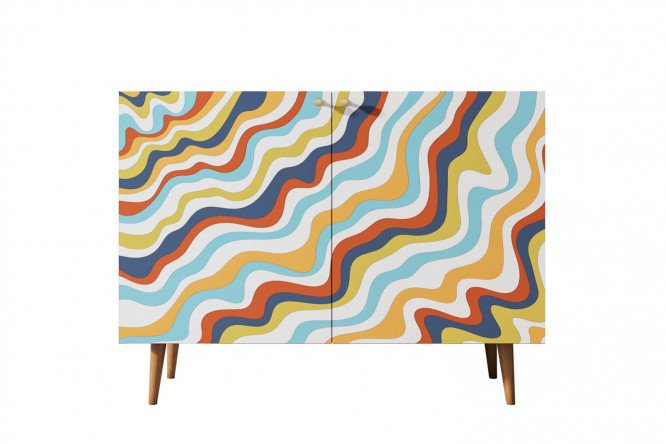 Изображение товара Комод Berber из ЛДСП размеры 120х90х45 см стильный и практичный