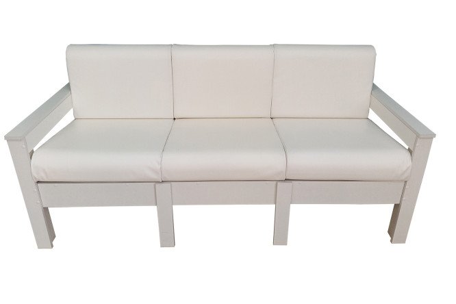 Изображение товара Диван 3-местный К0040 белый цвет 181х86х73 см