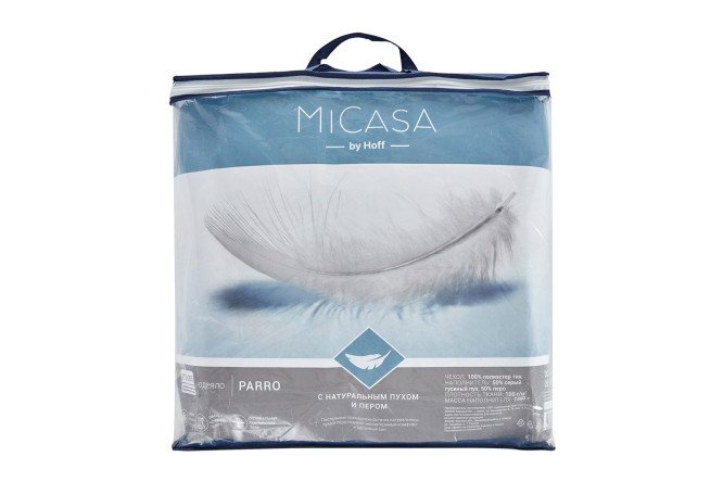 Одеяло MICASA Parro Пух/перо 140х205 см, 1,5 спальные