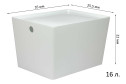 Контейнер с крышкой Versa XL 35x22x26 см, 16 л