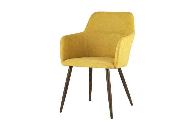 Изображение товара Стул Кинг 61x87x60,5 см с тканевой обивкой и металлическими ножками