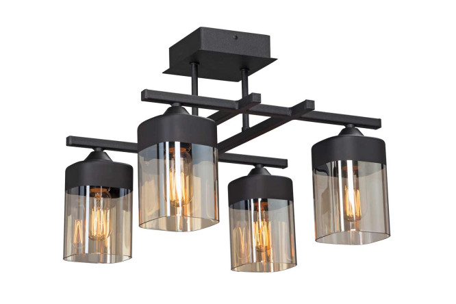 Изображение товара Люстра VITALUCE V4797 для освещения до 12 кв.м, размеры 41x34x41 см, цоколь E27