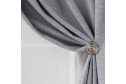 Штора ESTUDI BLANCO Ester 180х270 см, 1 шт., цвет серый