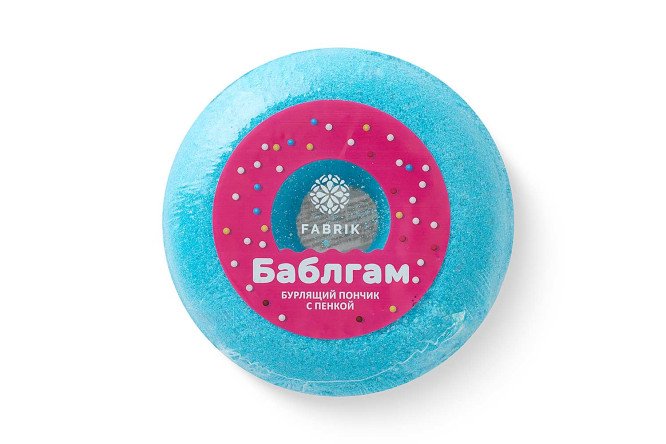 Изображение товара Пончик бурлящий Бабл Гам с пенкой Изображение товара Пончик бурлящий Бабл Гам с пенкой