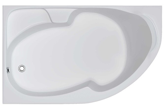 Изображение товара Ванна пристенная 1Marka Diana L Стандарт 2+ 150x90 см акриловая