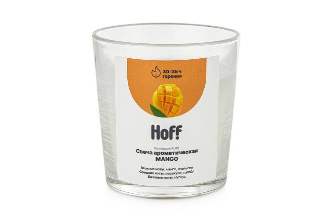 Изображение товара Свеча HOFF Pure Mango 8 см