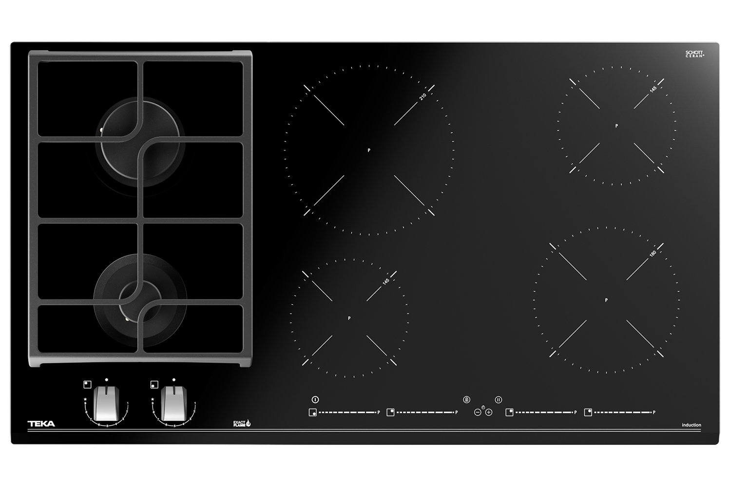 Комбинированная варочная панель Hybrid JZC 96324 ABN