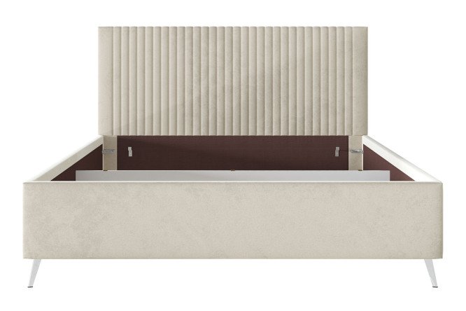 Кровать с подъёмным механизмом Solana  Briana 160х200 см, бежевый, велюр