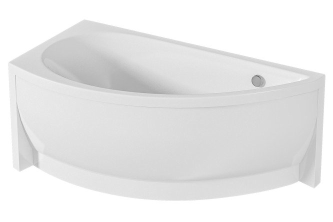 Изображение товара Ванна пристенная 1Marka Piccolo L Комплект Премиум Левый угол 150x75 см