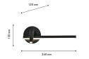 Светильник настенный LED FAVOURITE Parete 2.3 кв.м, LED