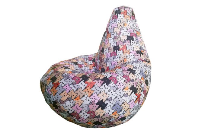 Изображение товара Кресло-мешок Груша Коты  XL (Стандартное)