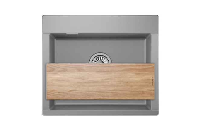 Изображение товара Врезная мойка GRANULA Estetica 5804 58х50х22 см кварц стильная и прочная