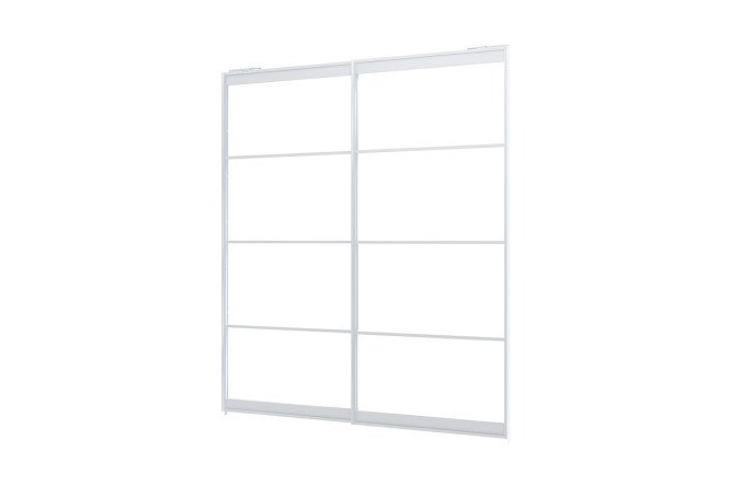 Изображение товара Комплект рам HOFF Блокс Ультра с доводчиком для раздвижных дверей белый