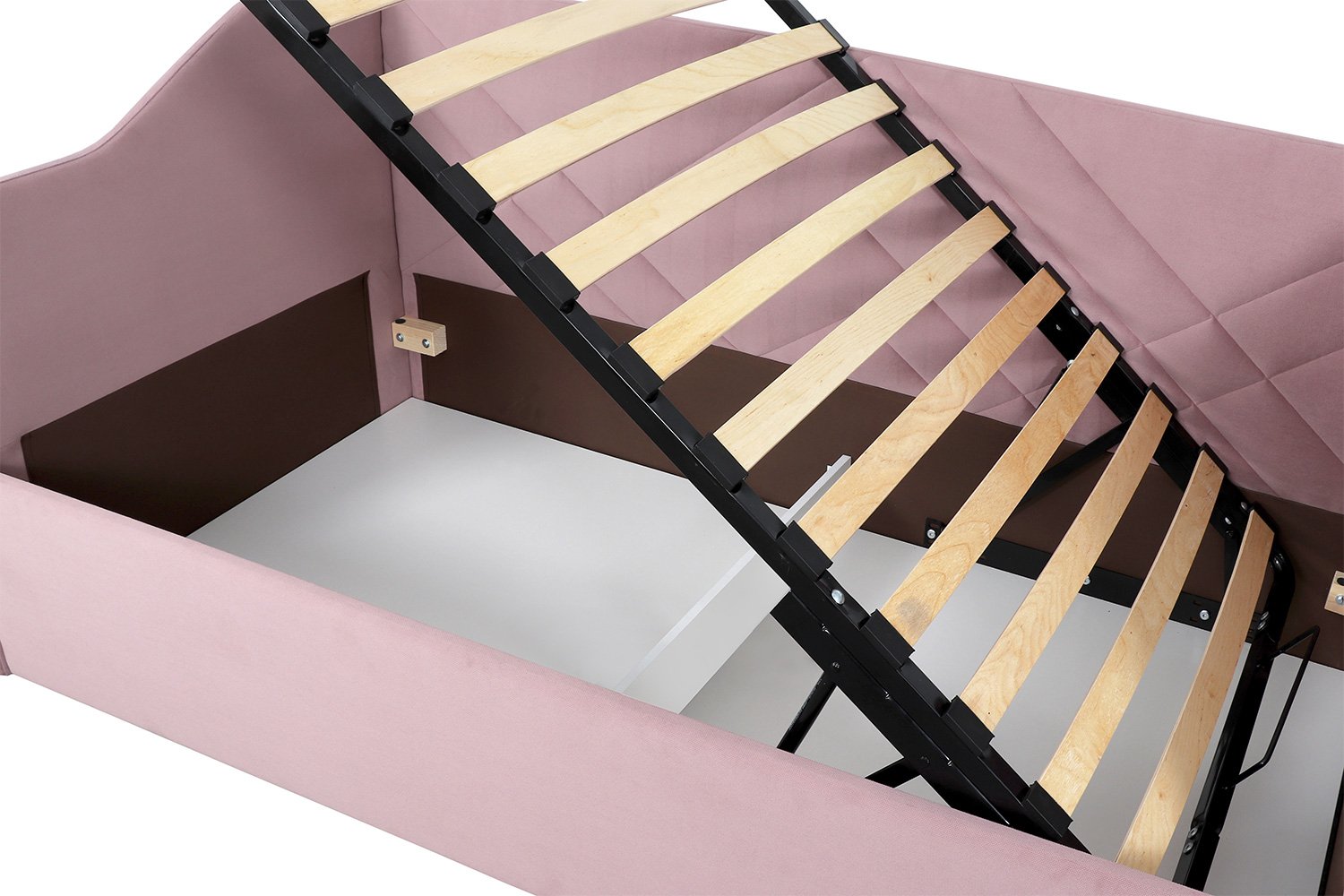 фото Кровать с подъёмным механизмом джой hoff