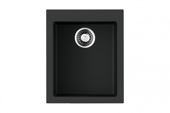 Изображение товара Мойка врезная OMOIKIRI Bosen 41-BL черного цвета 41х50 см