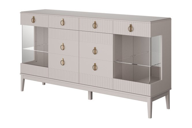 Изображение товара Тумба-бар Фарго из МДФ и стекла с матовым покрытием