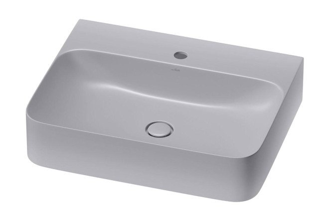Изображение товара Раковина накладная Clermont 302611000 60х13,5х47 см фарфор серый матовый