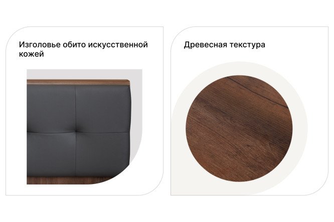 Каркас кровати Глазго 140х200 см