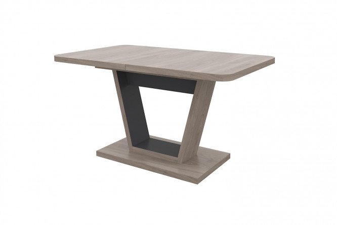 Изображение товара Раздвижной кухонный стол Бордо 132х75.5х80 см с увеличением до 172 см