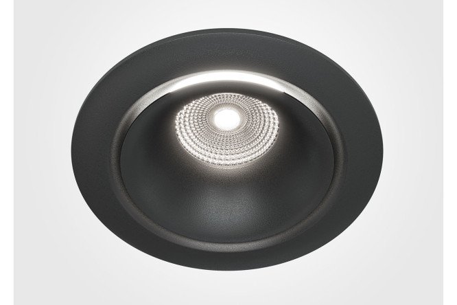 Светильник встраиваемый MAYTONI Downlight Yin 9.8x7.5x9.8 см, LED