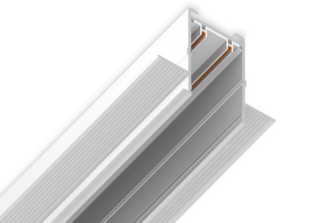 Изображение товара Шинопровод встраиваемый AMBRELLA LIGHT Track System Magnetic 220V 6.25x5.6x300 см