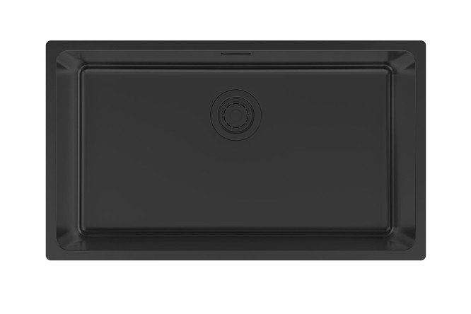 Изображение товара Мойка врезная PAULMARK Yuni 76 UNI YU76-MBN 76х44х20 см