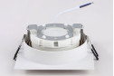 Светильник встраиваемый AMBRELLA LIGHT Techno Spot 1 м², 11.5x2.3x11.5 см, GX53