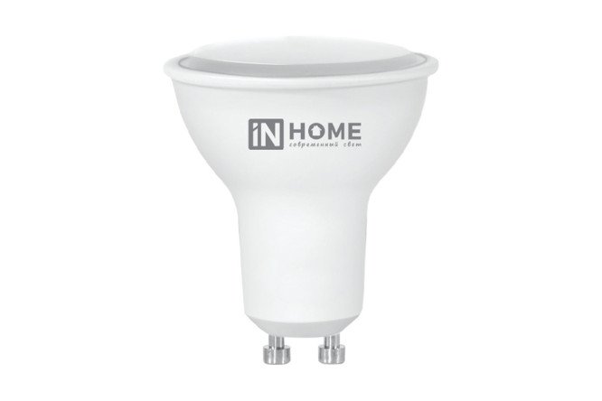 Изображение товара Лампа светодиодная IN HOME Vision care LED-JCDR-VC GU10, 11W, Рефлектор, 3000 К, Тёплый