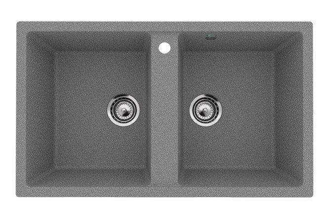 Изображение товара Врезная мойка ULGRAN U-708-309 86х51х20 см из искусственного камня