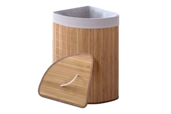 Изображение товара Корзина для белья For home с крышкой 35х60х35 см