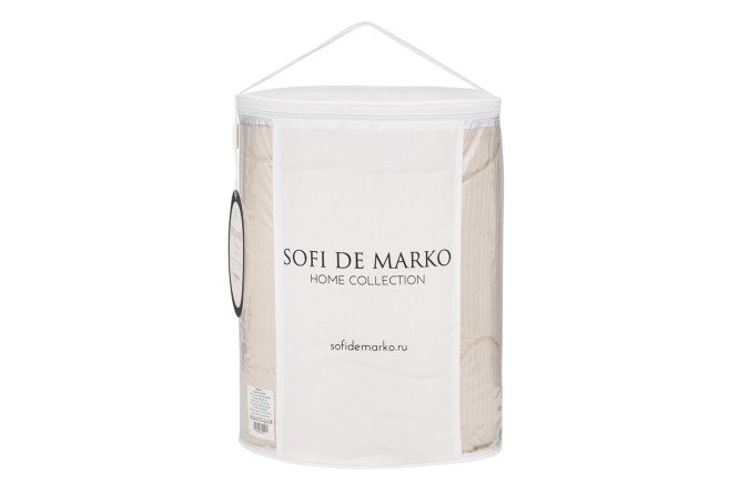 Одеяло SOFI DE MARKO Тиффани Полиэфирное волокно 155х220 см, 1,5 спальные