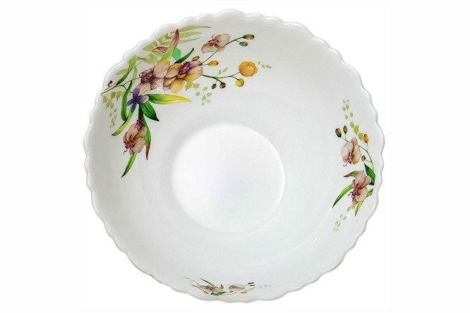 Изображение товара Салатник Английский сад из стеклокерамики 15,2x4x15,2 см 500 мл