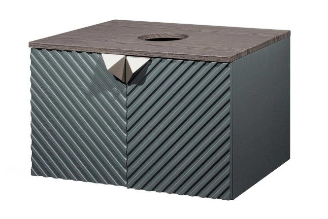 Изображение товара Подвесная тумба RUNO Андорра 70 см стильная для ванной без раковины