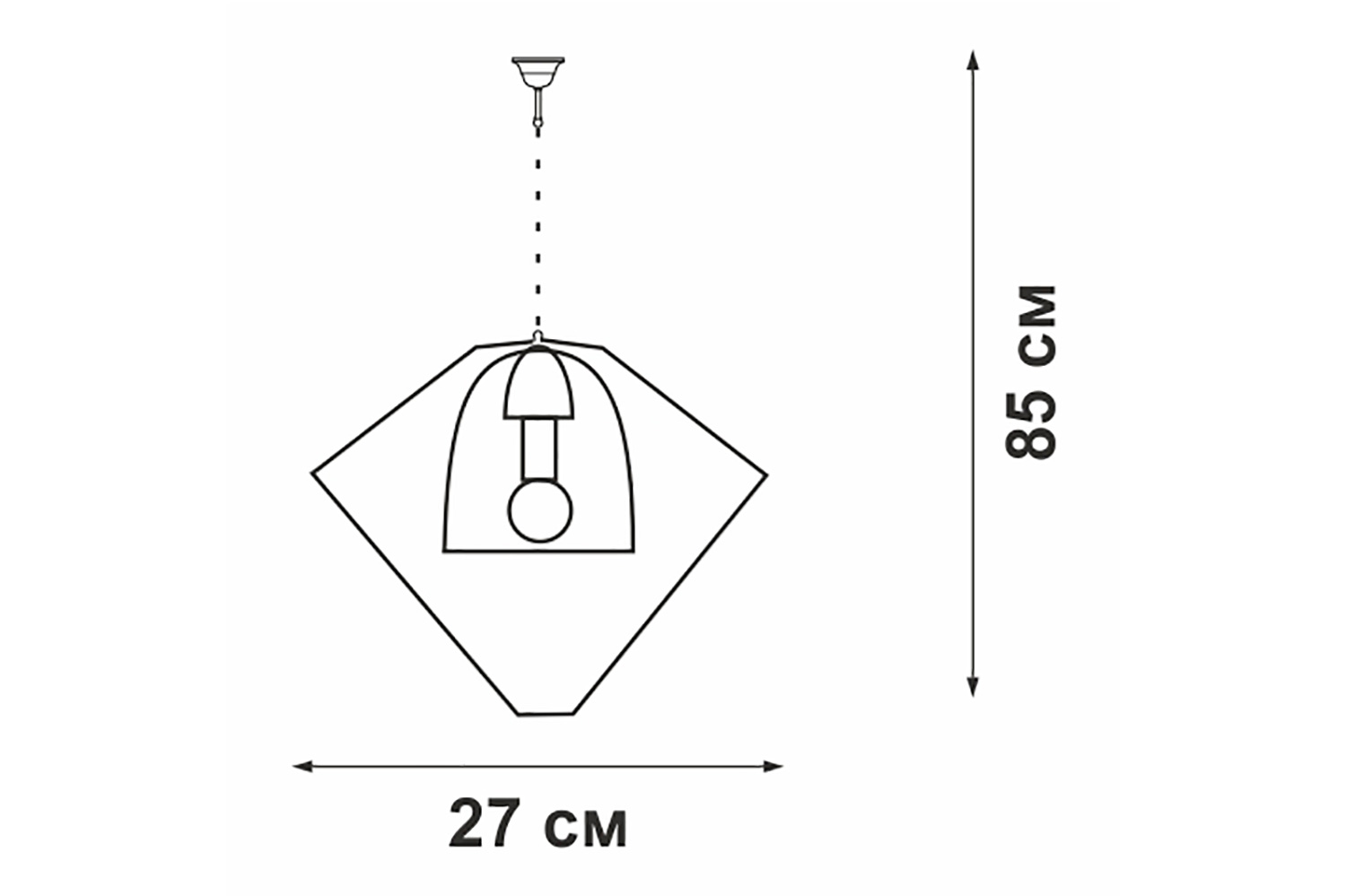 фото Люстра v4190-7/1s vitaluce