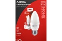 Лампа светодиодная IN HOME Vision care LED-СВЕЧА-VC E27, 8W, Свеча, 4000 К, Естественный