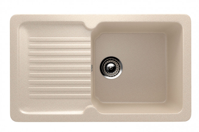 Изображение товара Мойка с крылом ULGRAN U-506 77х49.5х21 см искусственный мрамор