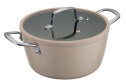 Кастрюля с крышкой REGENT Inox Taup 4 л