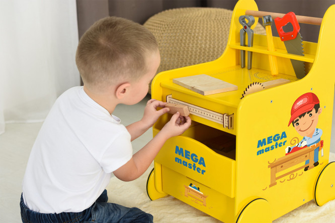 Игровая тележка-каталка кухня Mega Master