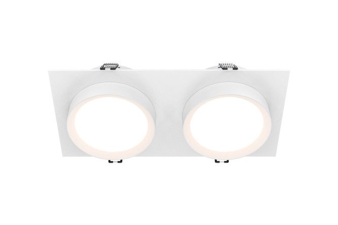 Светильник встраиваемый MAYTONI Downlight Hoop 22x4.5x11 см, GX53